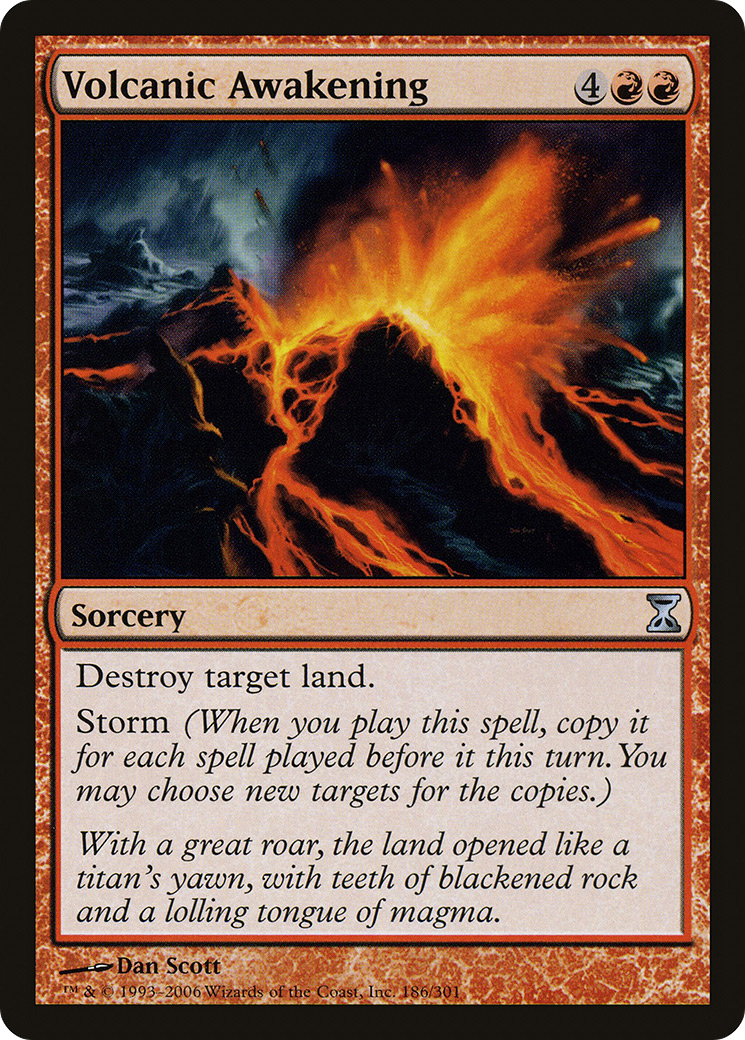 Volcanic Awakening (TSP-186) [Time Spiral]