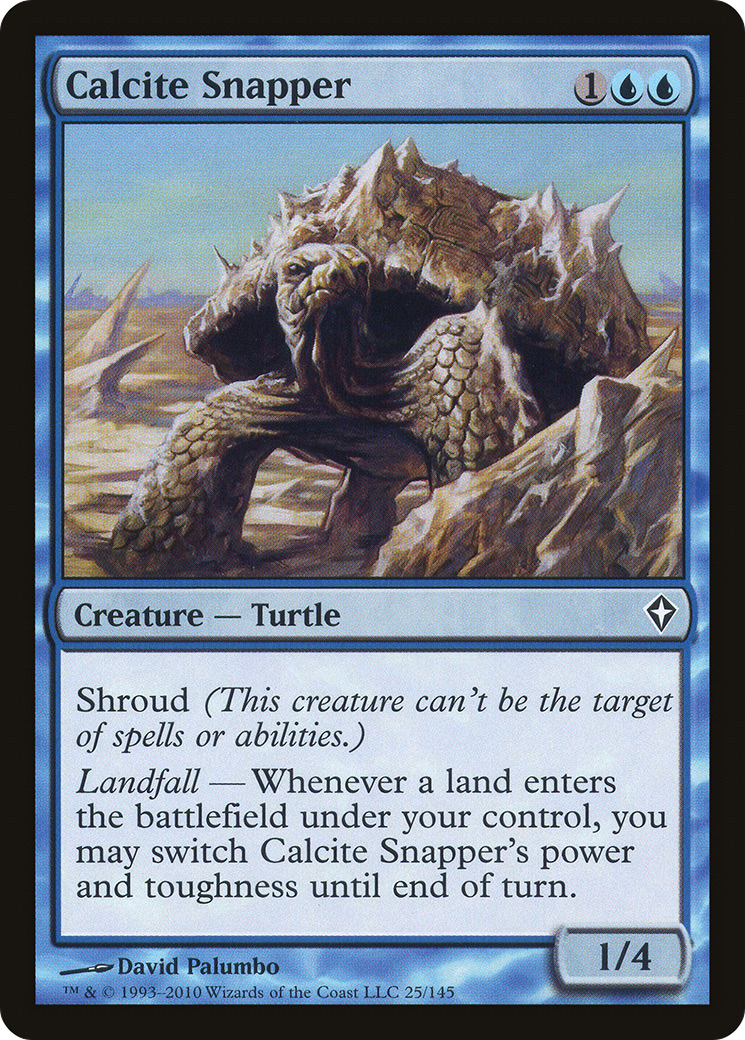 Calcite Snapper (WWK-025) [Worldwake] Foil