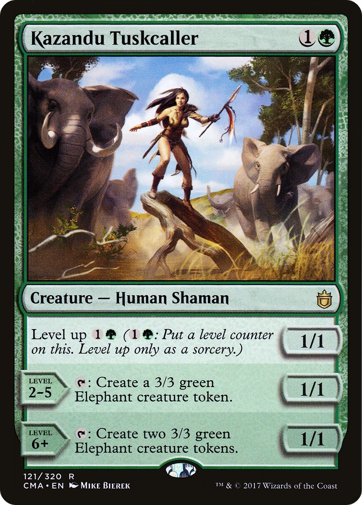 Kazandu Tuskcaller (CMA-121) [Commander Anthology]