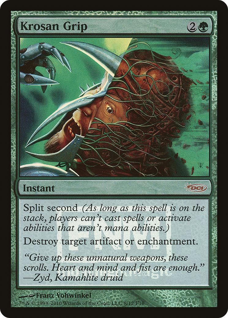 Krosan Grip [Friday Night Magic 2010] Foil