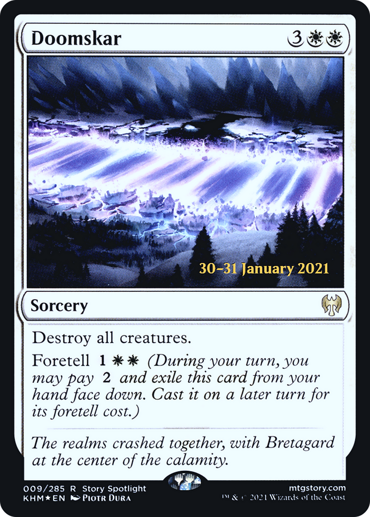 Doomskar (PRE-09S) [Kaldheim Promos] Foil