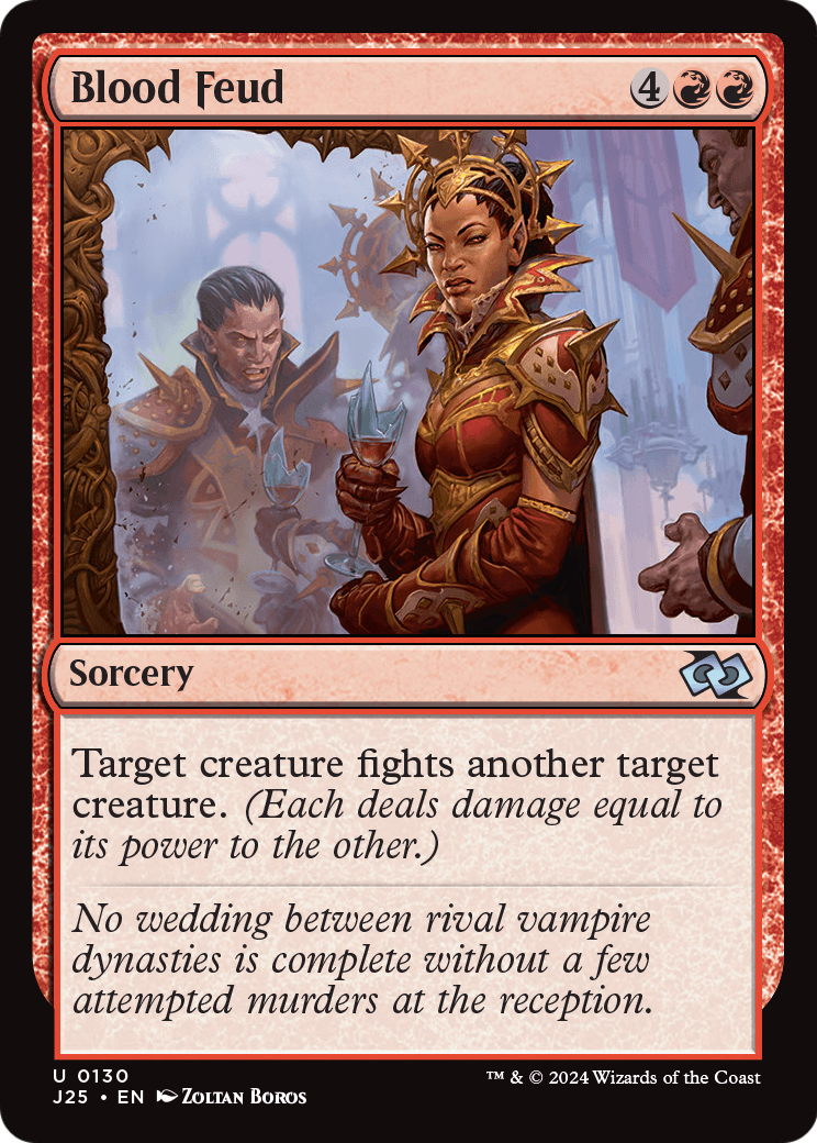 Blood Feud (J25-130) [Foundations Jumpstart]