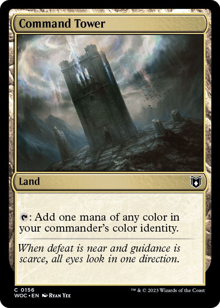 Command Tower (WOC-156) [Wilds of Eldraine Commander]