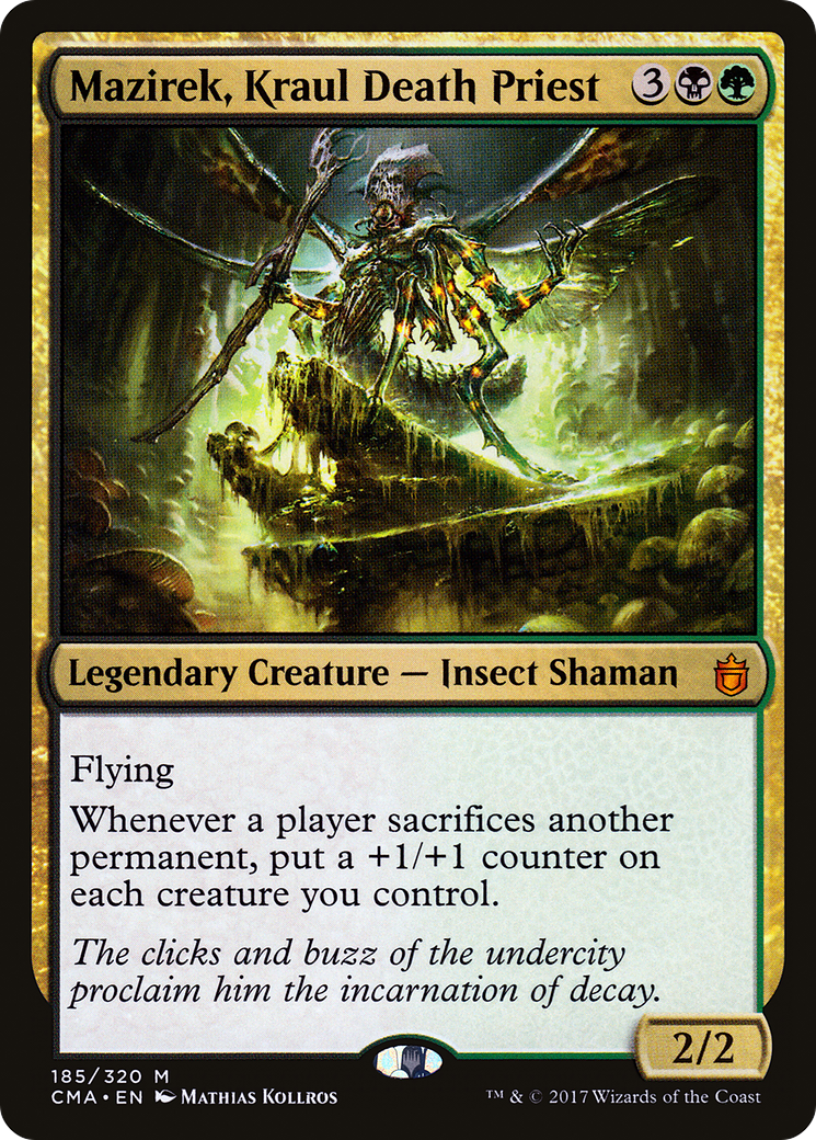 Mazirek, Kraul Death Priest (CMA-185) [Commander Anthology]