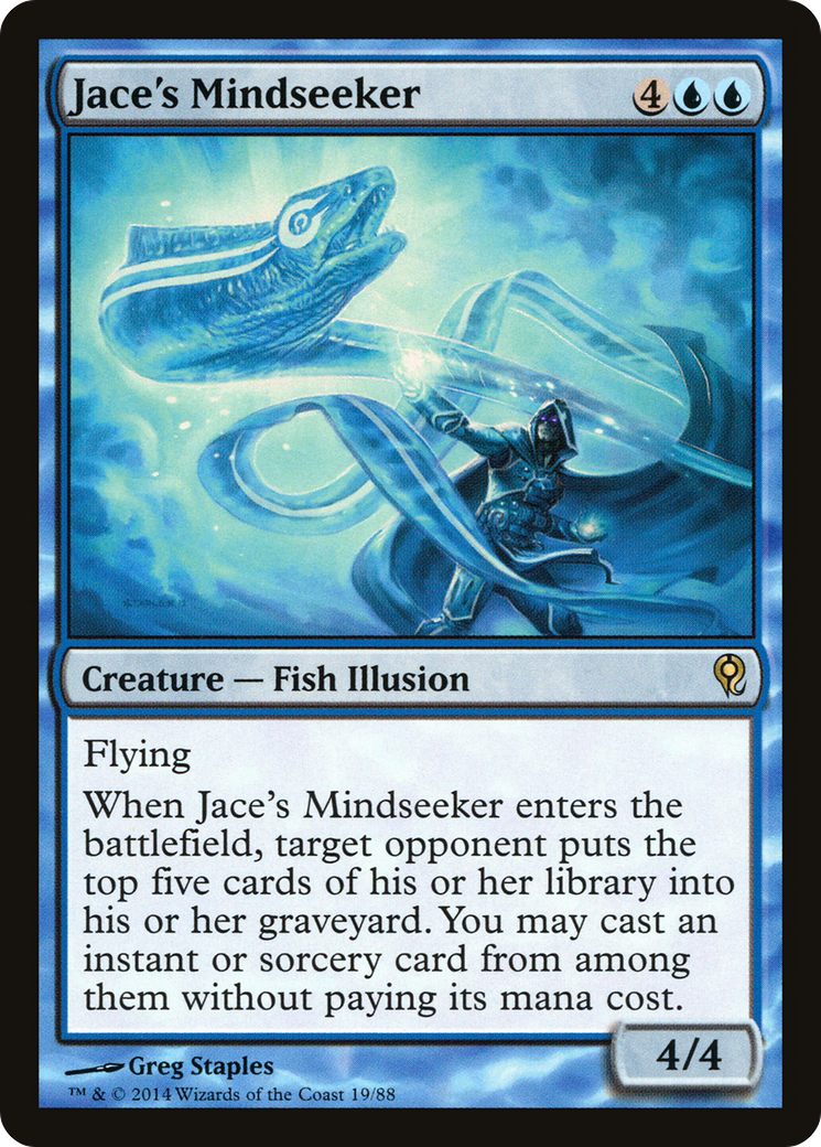 Jace's Mindseeker (DDM-019) [Duel Decks: Jace vs. Vraska]