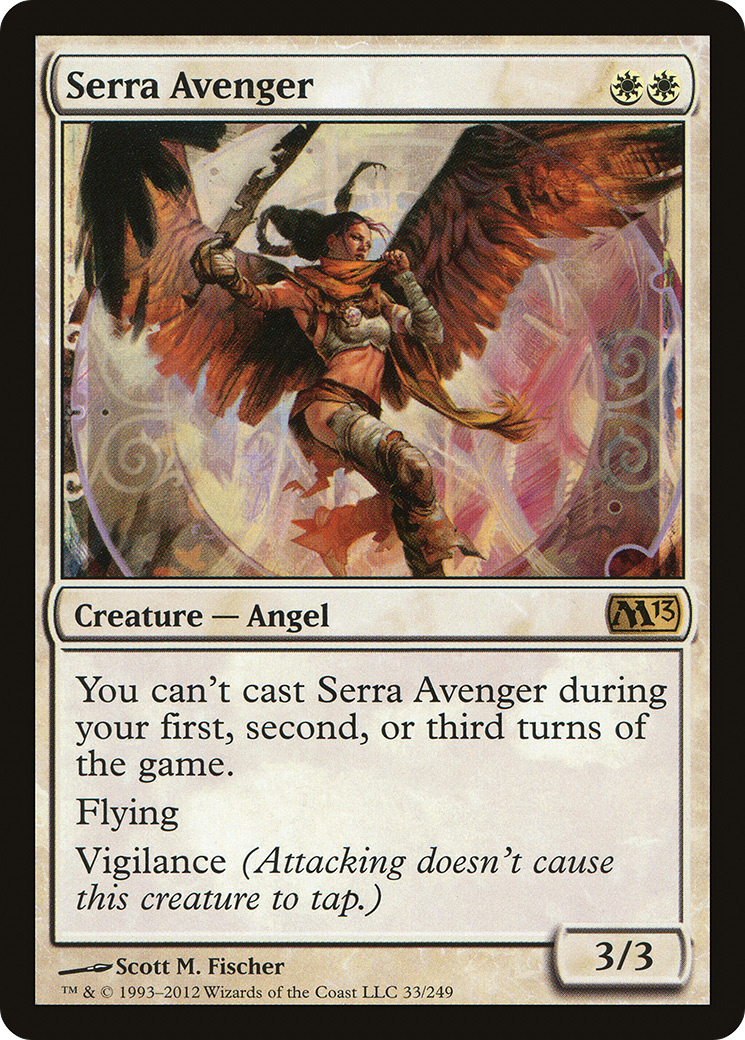 Serra Avenger (M13-033) [Magic 2013]