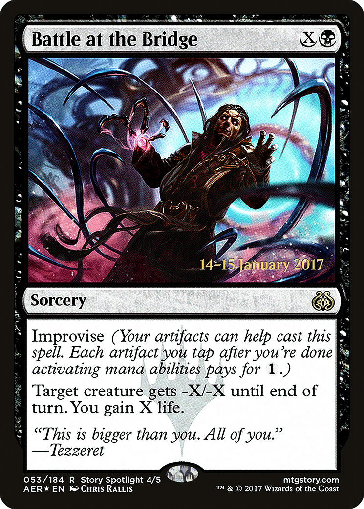 Battle at the Bridge (PRE-53S) [Aether Revolt Promos] Foil