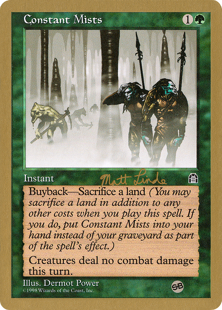 Constant Mists - 1999 Matt Linde (STH) (SB) [World Championship Decks 1999]