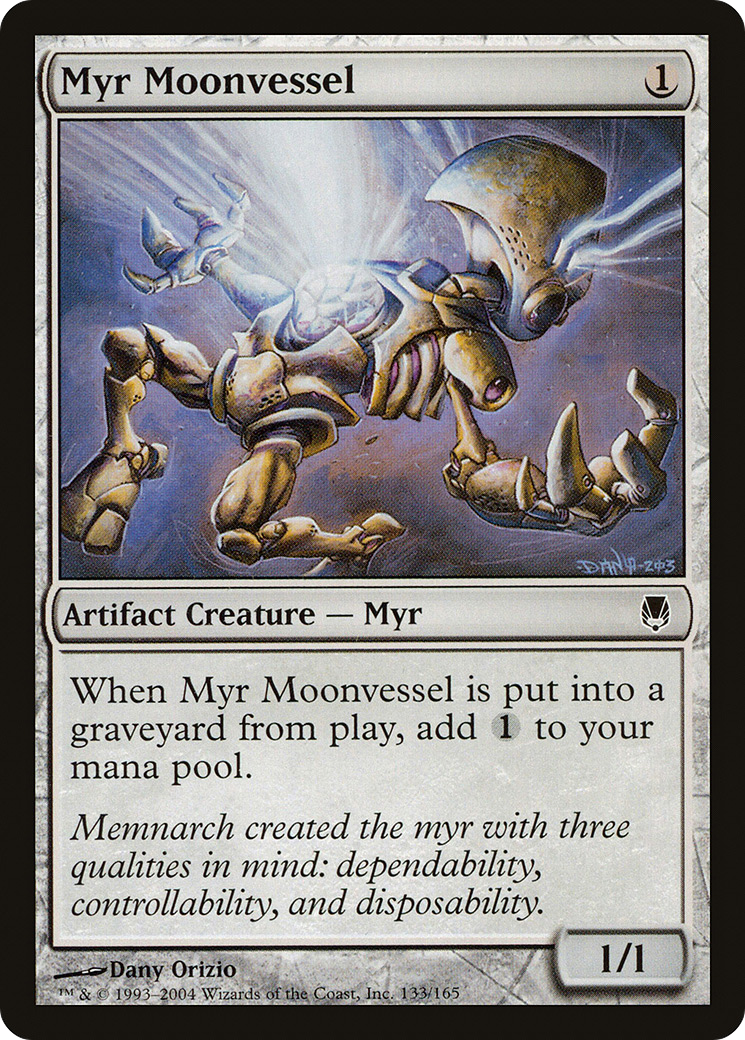 Myr Moonvessel (DST-133) [Darksteel]