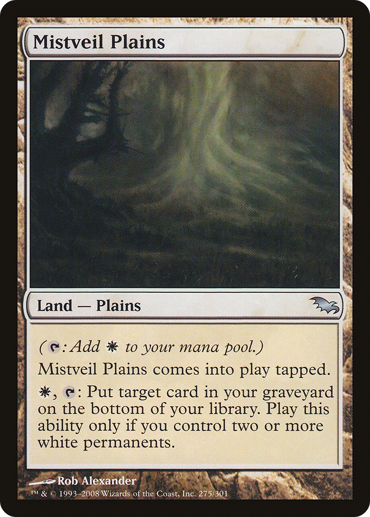 Mistveil Plains (SHM-275) [Shadowmoor] Foil
