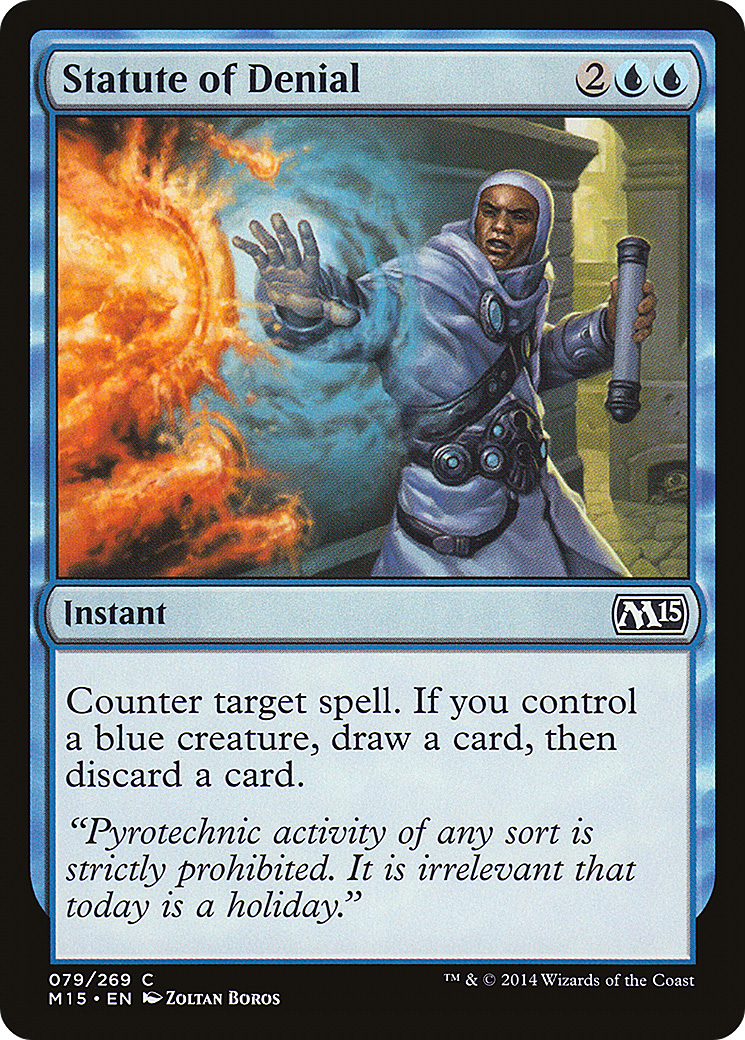 Statute of Denial (M15-079) [Magic 2015] Foil