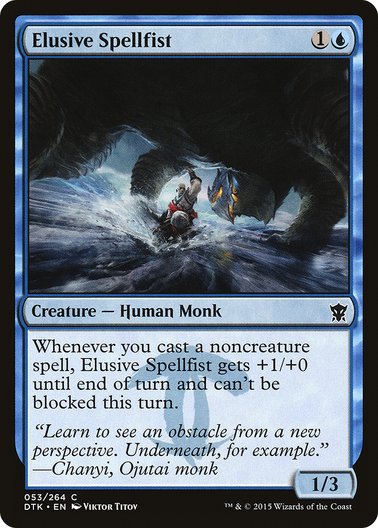 Elusive Spellfist (DTK-053) [Dragons of Tarkir]