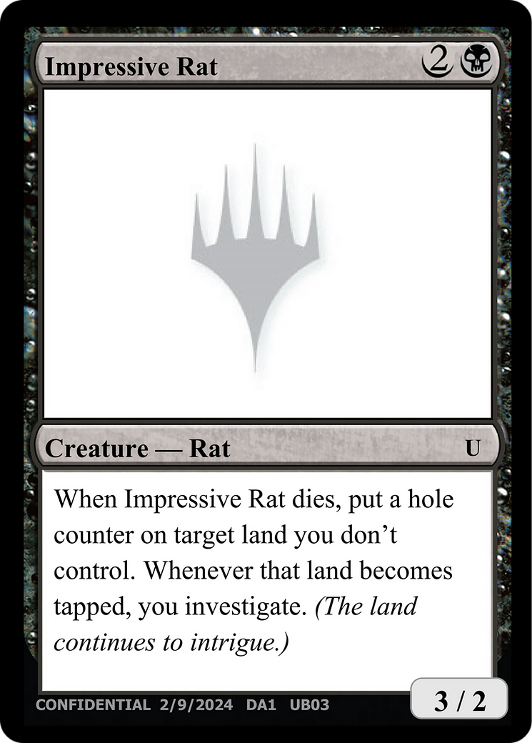 Impressive Rat (UNK-UB03) [Unknown Event]