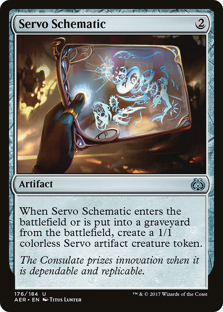 Servo Schematic (AER-176) [Aether Revolt]