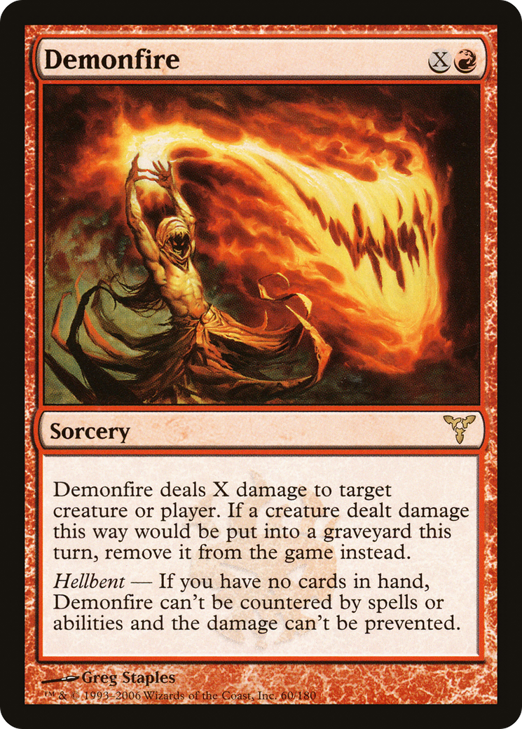 Demonfire (DIS-060) [Dissension] Foil