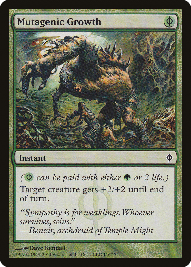 Mutagenic Growth (NPH-116) [New Phyrexia]