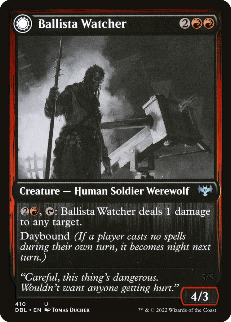 Ballista Watcher (DBL-410) [Innistrad: Double Feature]