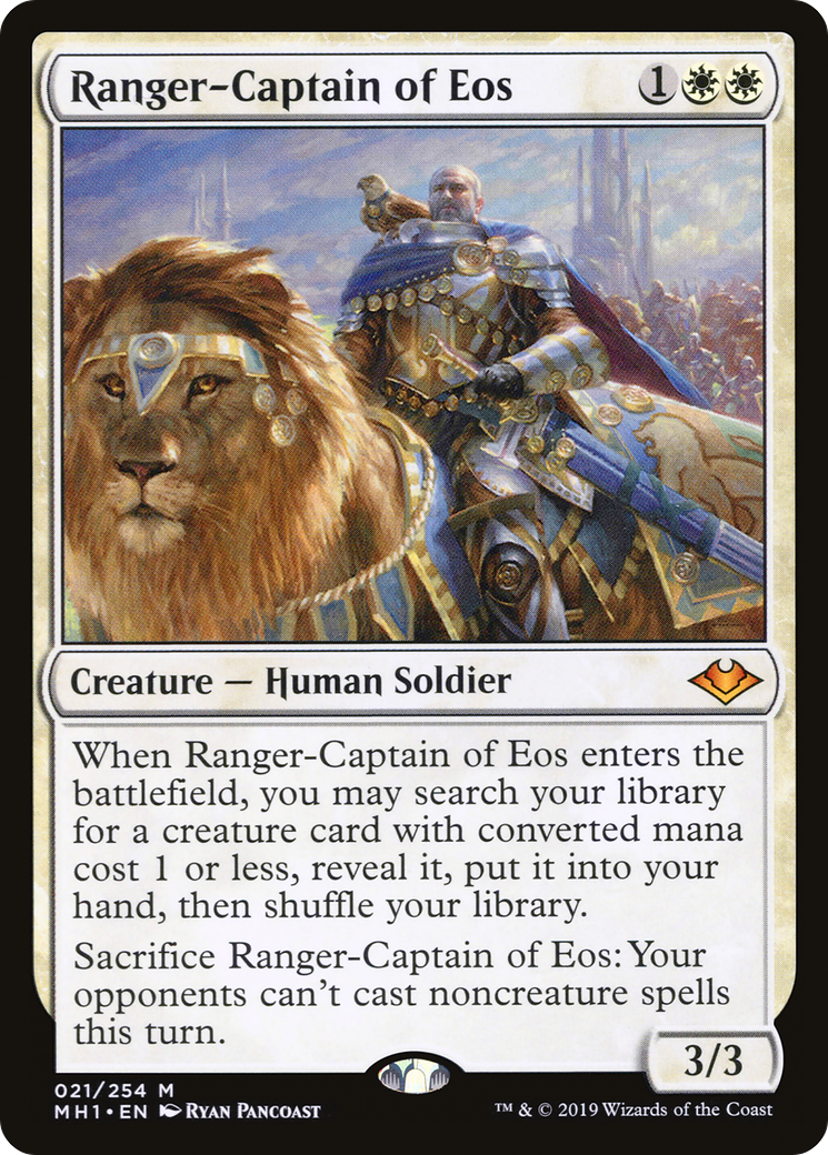 Ranger-Captain of Eos (MH1-021) [Modern Horizons] Foil