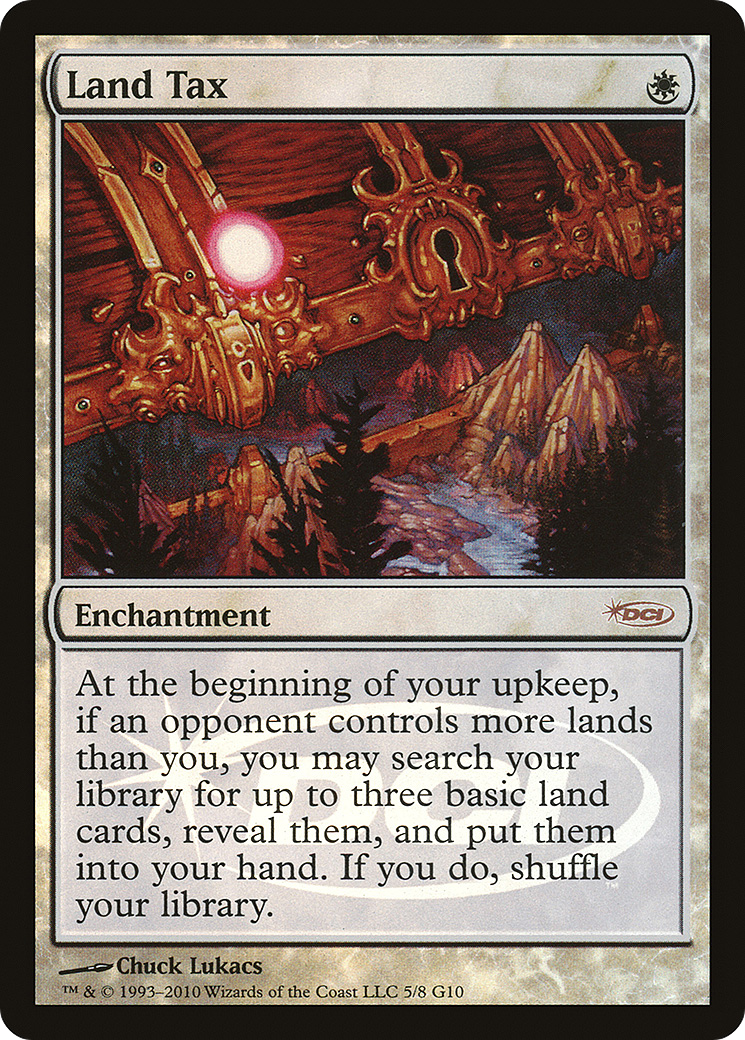 Land Tax (JDG-005) [Judge Gift Cards 2010] Foil