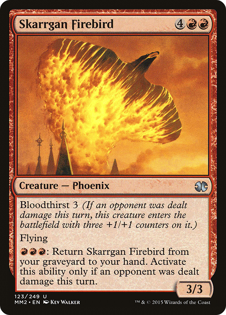 Skarrgan Firebird (MM2-123) [Modern Masters 2015]
