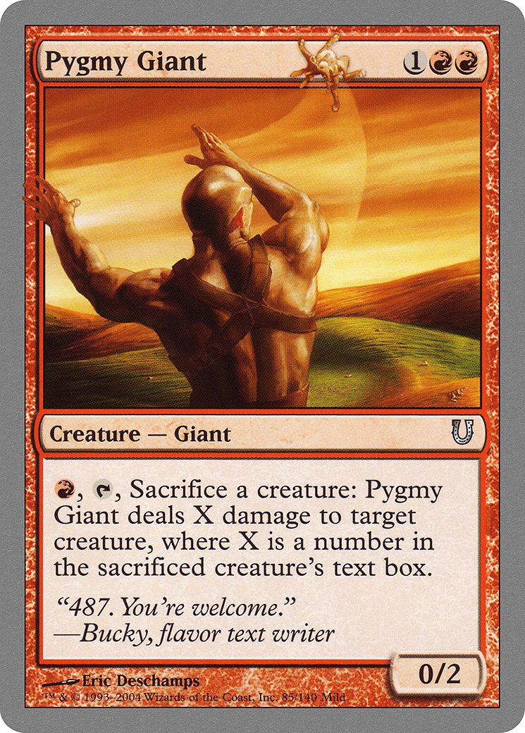 Pygmy Giant (UNH-085) [Unhinged]