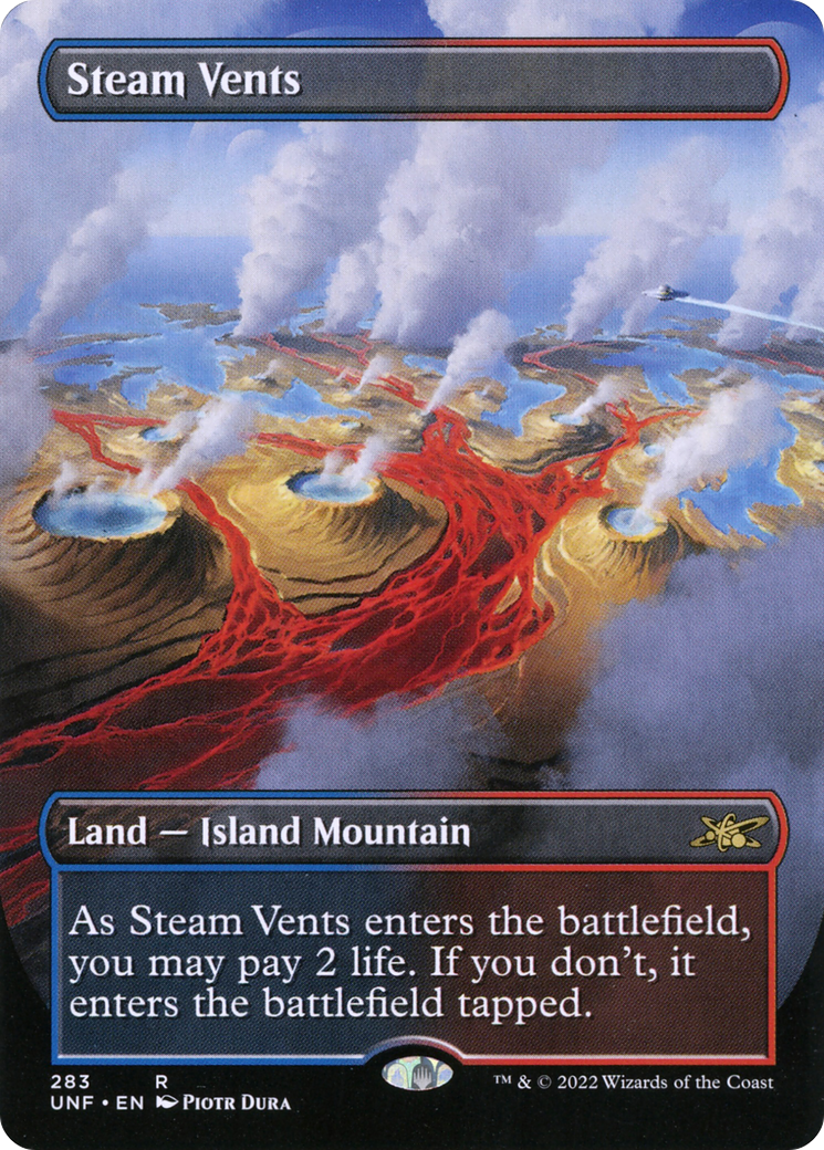 Steam Vents (Borderless) (UNF-283) [Unfinity] Foil