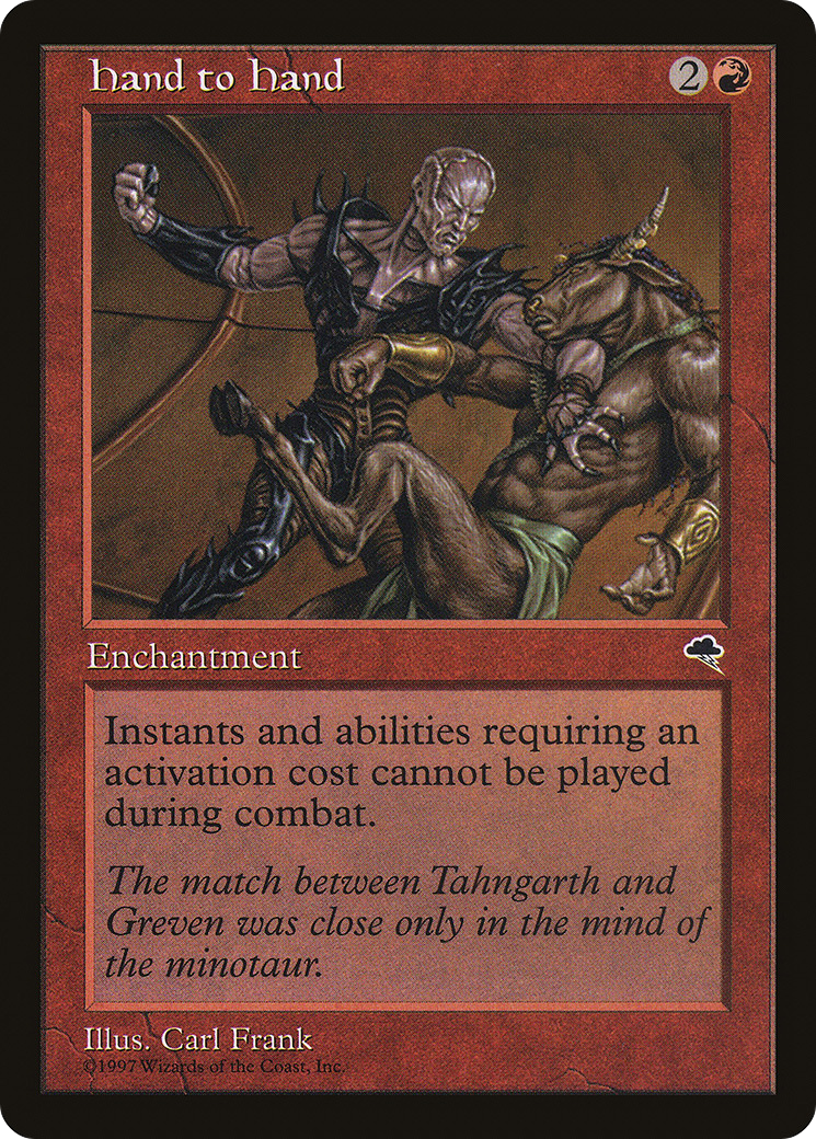 Hand to Hand (TMP-180) [Tempest]
