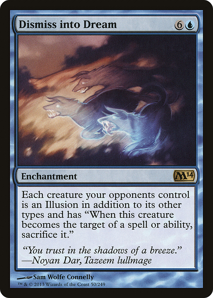 Dismiss into Dream (M14-050) [Magic 2014]