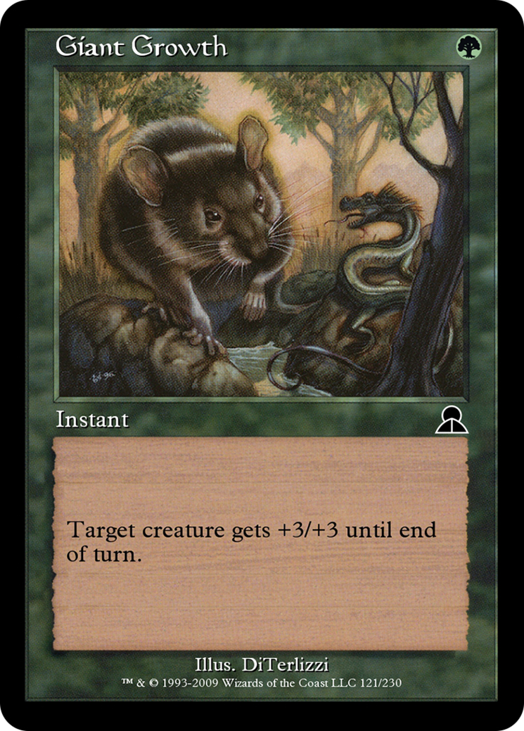 Giant Growth (ME3-121) [Masters Edition III] Foil