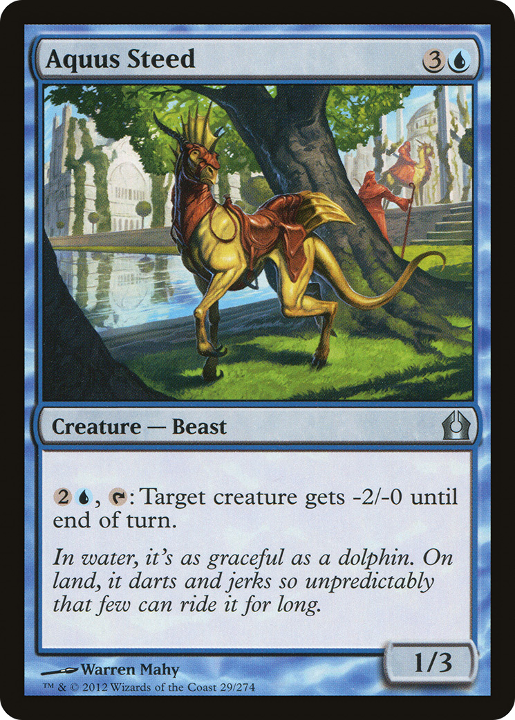 Aquus Steed (RTR-029) [Return to Ravnica]