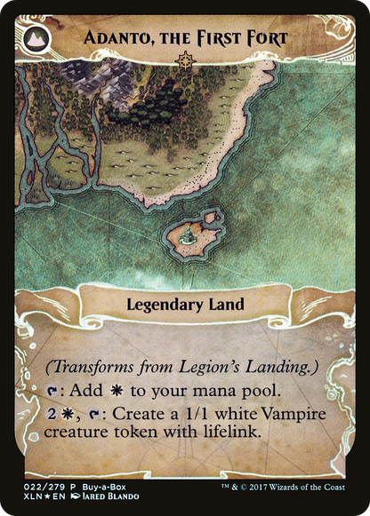 Legion's Landing (BABP-022) [XLN Treasure Chest] Foil