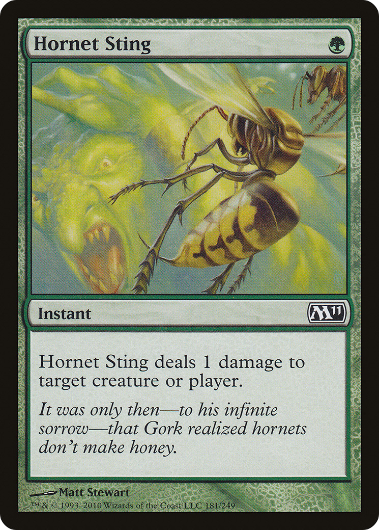 Hornet Sting (M11-181) [Magic 2011] Foil