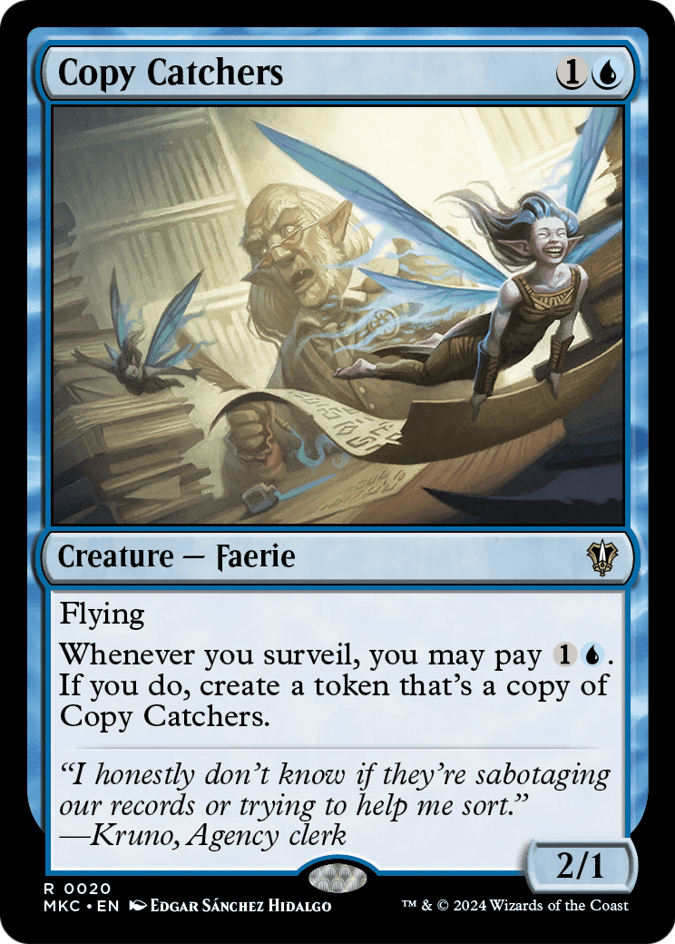 Copy Catchers (MKC-020) [Murders at Karlov Manor Commander]