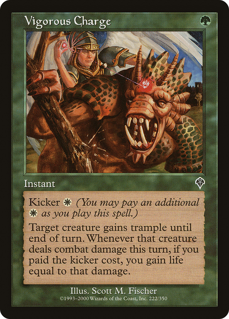 Vigorous Charge (INV-222) [Invasion]