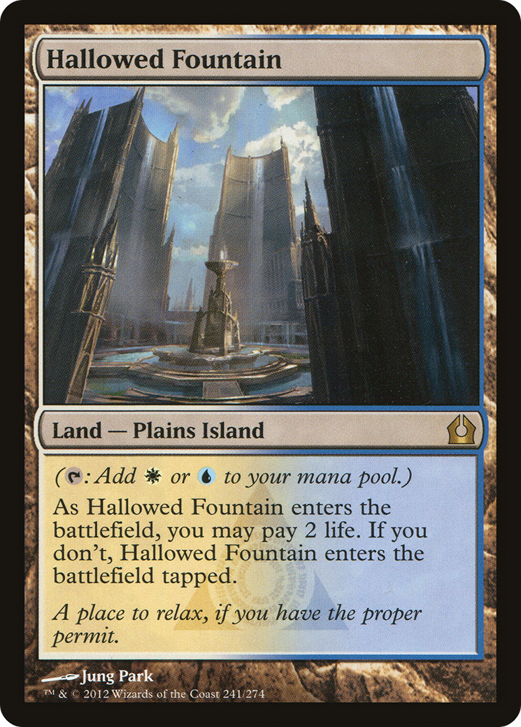 Hallowed Fountain (RTR-241) [Return to Ravnica]
