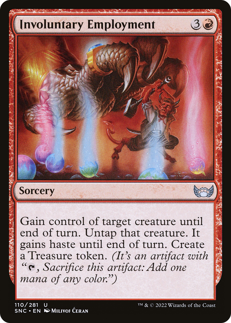Involuntary Employment (SNC-110) [Streets of New Capenna] Foil