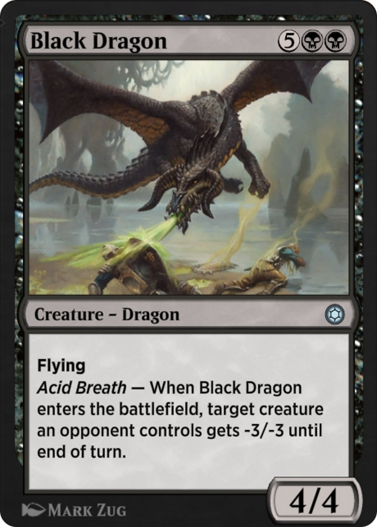 Black Dragon (HBG-144) [Alchemy Horizons: Baldur's Gate]
