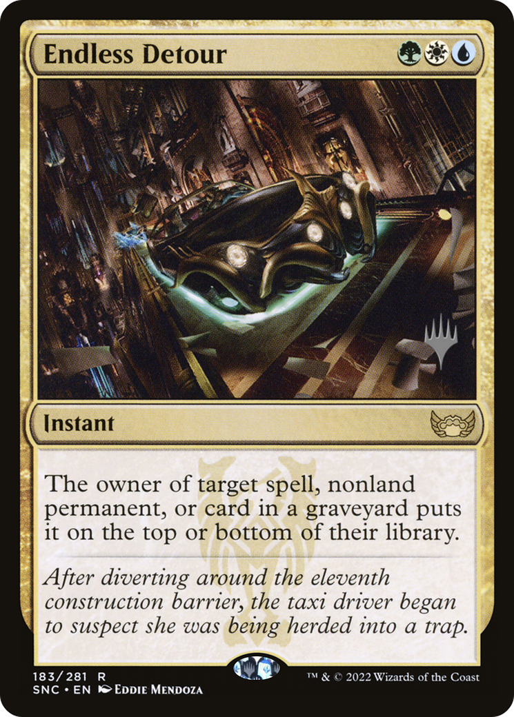 Endless Detour (PPSNC-183) [Promo Pack: Streets of New Capenna Promos] Foil