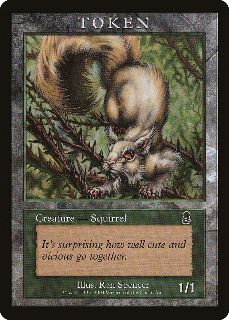 Squirrel Token (ODY) [Magic Player Rewards 2002]