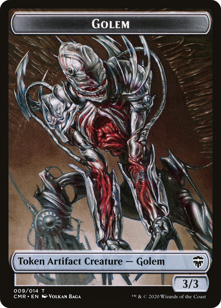 Golem Token (CMR-009) [Commander Legends Tokens]