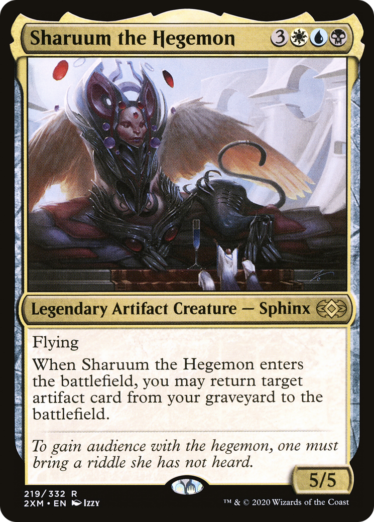 Sharuum the Hegemon (2XM-219) [Double Masters] Foil
