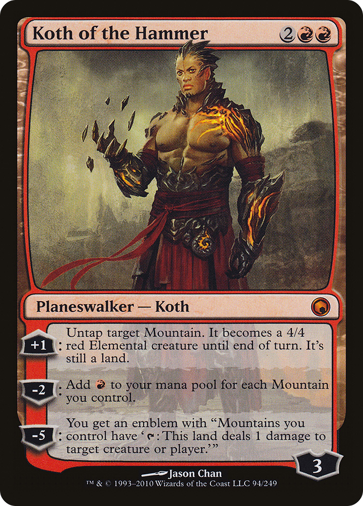 Koth of the Hammer (SOM-094) [Scars of Mirrodin]