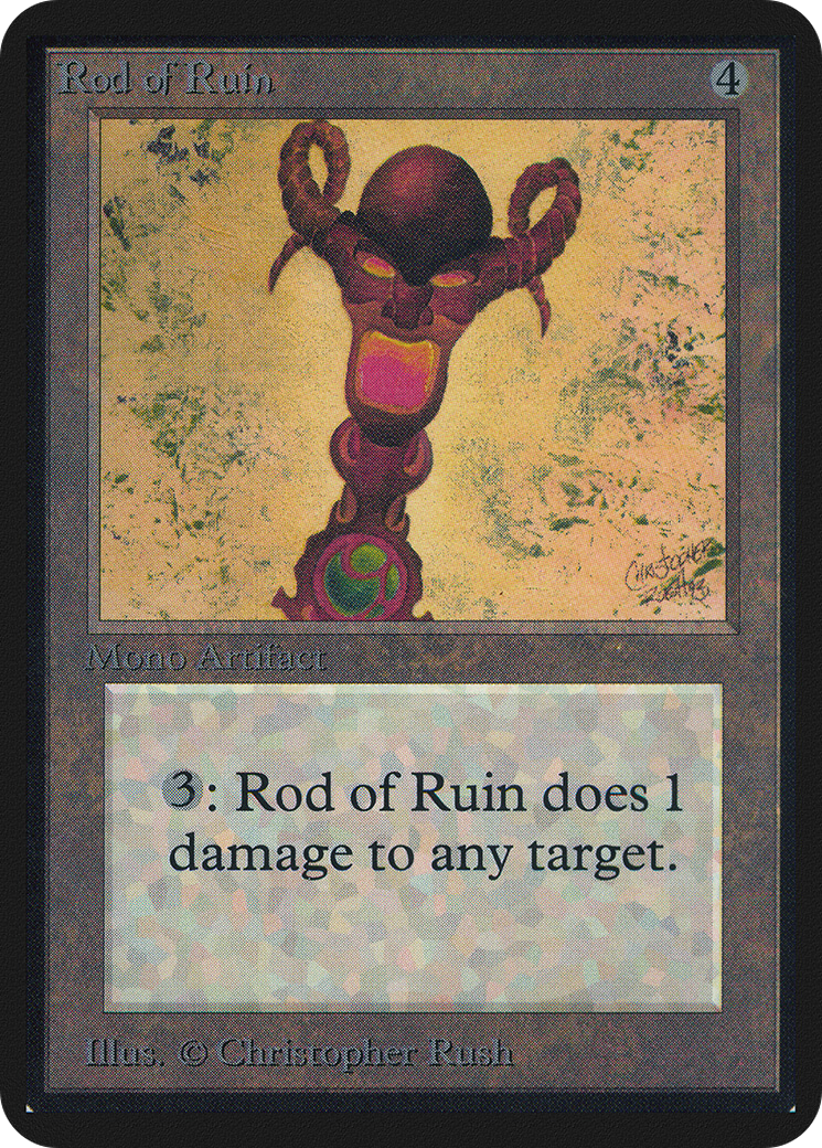 Rod of Ruin [Limited Edition Alpha]