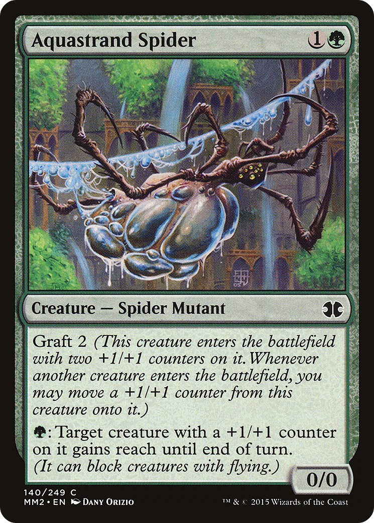Aquastrand Spider (MM2-140) [Modern Masters 2015] Foil