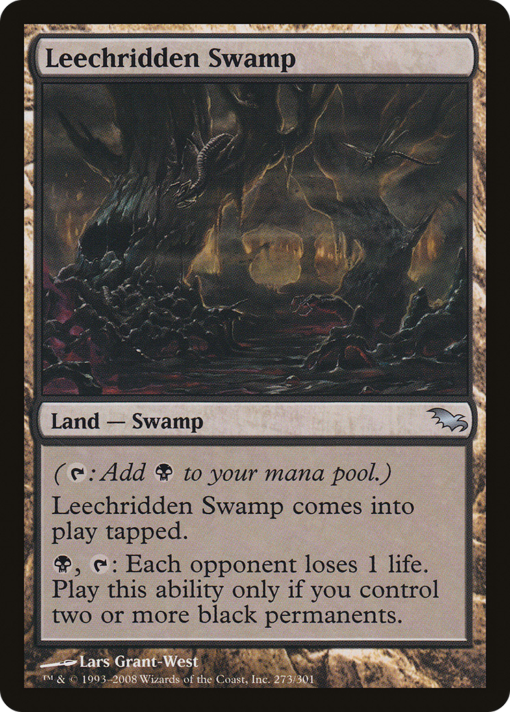 Leechridden Swamp (SHM-273) [Shadowmoor]