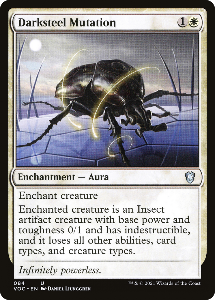 Darksteel Mutation (VOC-084) [Crimson Vow Commander]