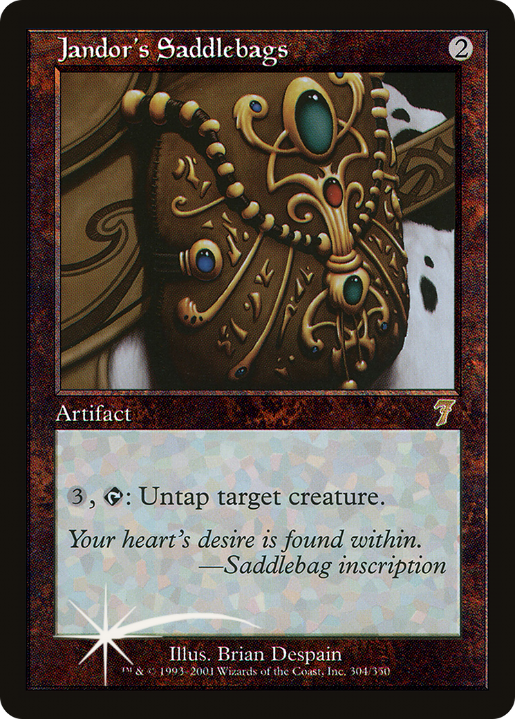 Jandor's Saddlebags (7ED-304★) [7th Edition] Foil