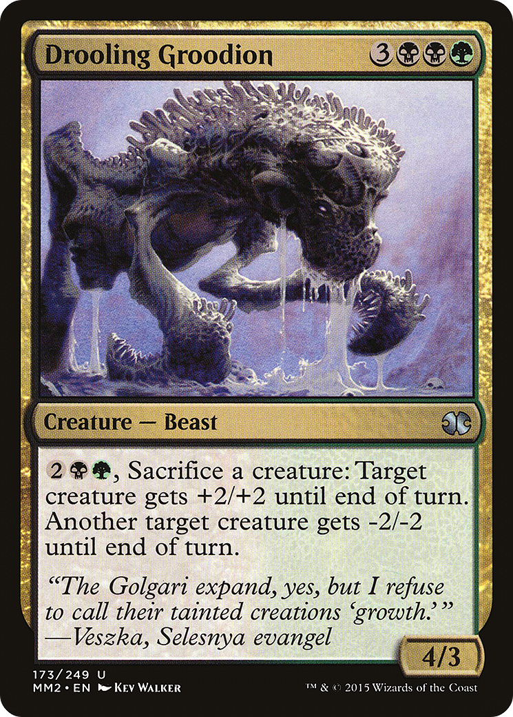 Drooling Groodion (MM2-173) [Modern Masters 2015]