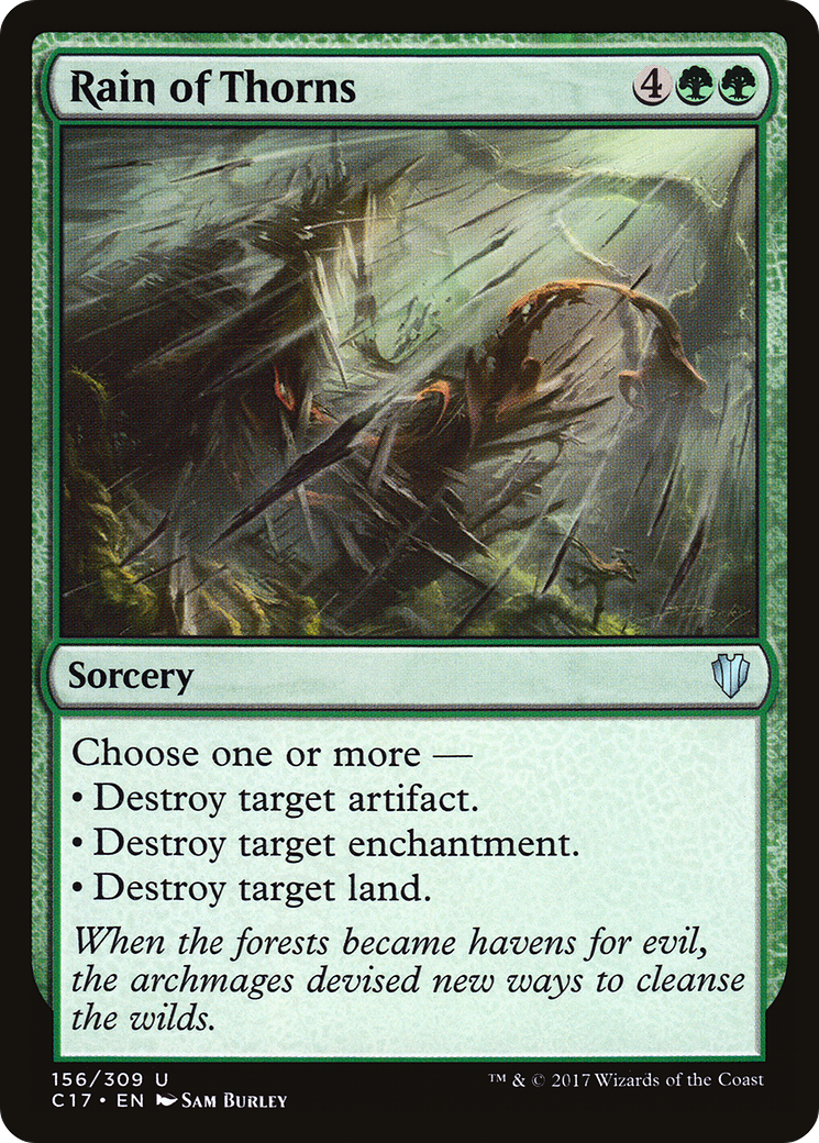 Rain of Thorns (C17-156) [Commander 2017]