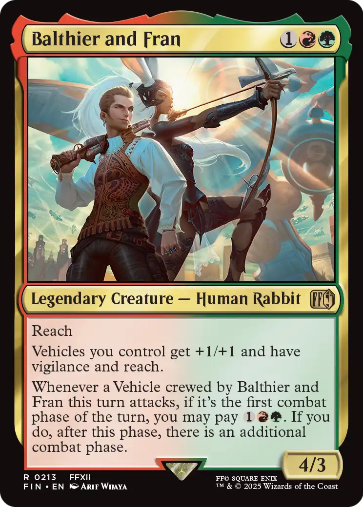 Balthier and Fran (FIN-213) [FINAL FANTASY] Foil